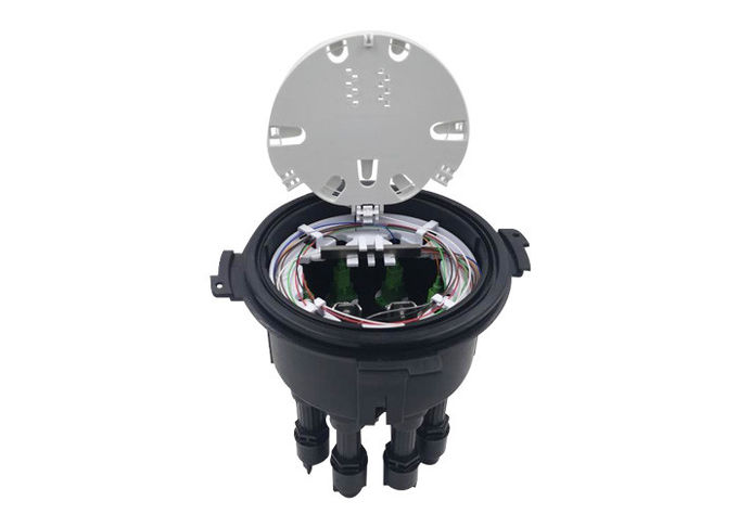 12 Core 2 Into 8 Out SC Fiber Optic Closure Enclosure Outdoor IP68 1 X 8 PLC Splitter 0