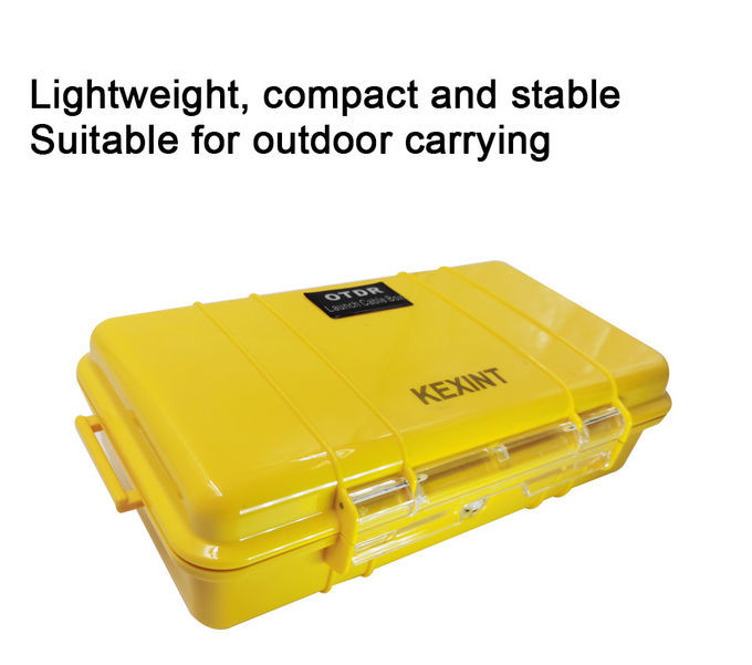 Caja de cable de lanzamiento OTDR Herramienta de fibra óptica para exteriores Conector SC/APC LC/APC 1 km SM 1310/1550 nm 2