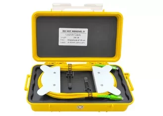 Câble De Lancement OTDR 1 Km SM 9/125 | Boîte De Câble Fibre Optique SC/APC | Éliminateur De Zone Morte Pour Tests