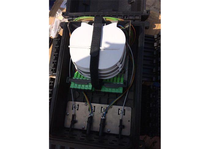 Caja de empalme multinúcleo para montaje en pared de fibra óptica, cable de bajada aéreo, antioxidante 2