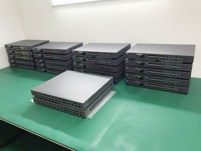 16 Ports GEPON OLT Device Network Fiber To The Home Iron Material 25G 1