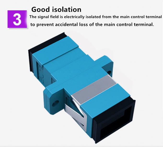 Single Mode To Multimode Fiber Optic Adapters FC Fiber Coupler 60db Insertion Loss 2