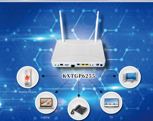 Ethernet 4 Gigabit GEPON ONU 1 USB 4GE 2POTS WIFI CATV Support IPv4 and IPv6 dual stack 0