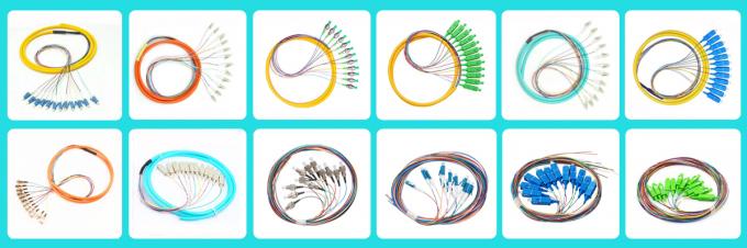 12 Colors Fiber Optical Patch Cord G652D G657A1 G657A2 1m 1.5m Pigtail 5