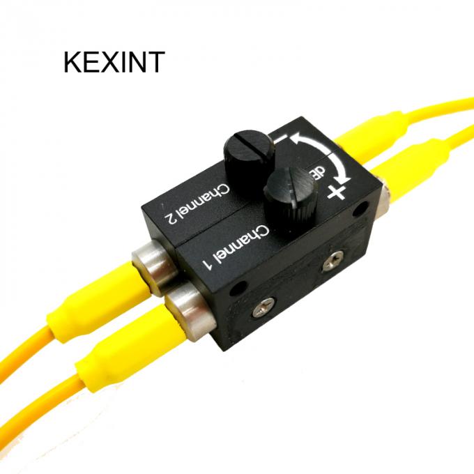 Duplex Inline Variable Optical Attenuator LC UPC Multi Signal Attenuation 1