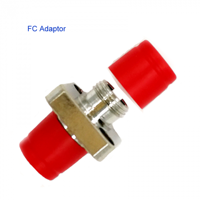 Adattatore per fibra nuda FC / UPC con flangia in fibra quadrata tipo FC 4