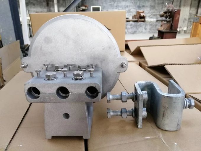 Caja de unión metálica para cierre de cables de fibra óptica de alta calidad FOSC OPGW 4