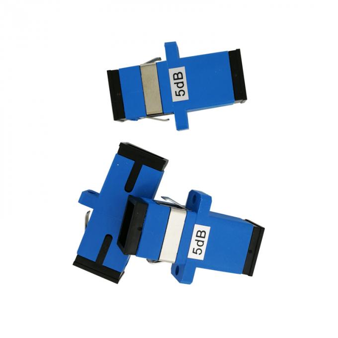 Precise Fiber Optic Attenuator , SC APC Attenuator Telecommunication Technology 0