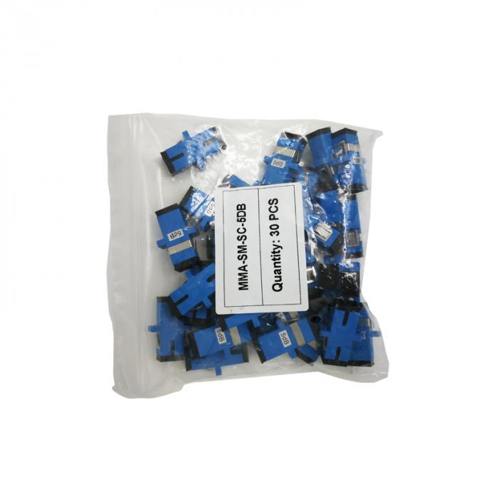 Precise Fiber Optic Attenuator , SC APC Attenuator Telecommunication Technology 2