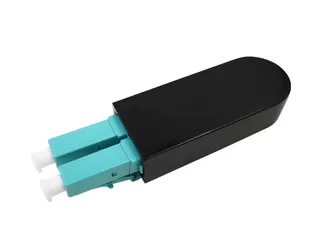Multiple Fiber Loopback Fixture LC OM3 Duplex MM Multi Mode Fiber Optical Patch Cord Loopback Connector ...