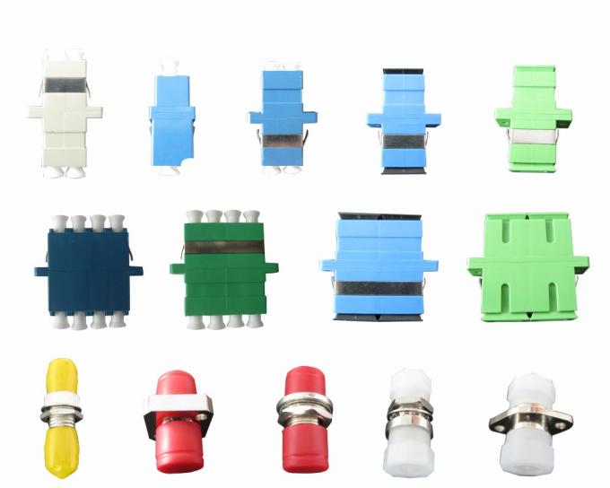 Variable LC Fiber Optic Attenuator 0 - 30db Ceramic Sleeve Steel Material 5