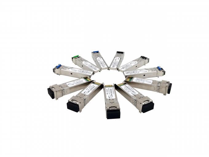 1.25 Gigabit Ethernet Fiber Optic SFP Module LC SX Transceiver 1 Pairs Lot  20km T1550 R1310nm 0