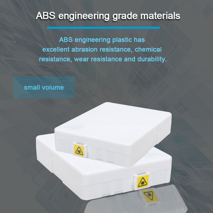 FTTH Внутренняя пылезащитная волоконно-оптическая распределительная коробка Кабельная распределительная коробка Огнестойкий ABS 1