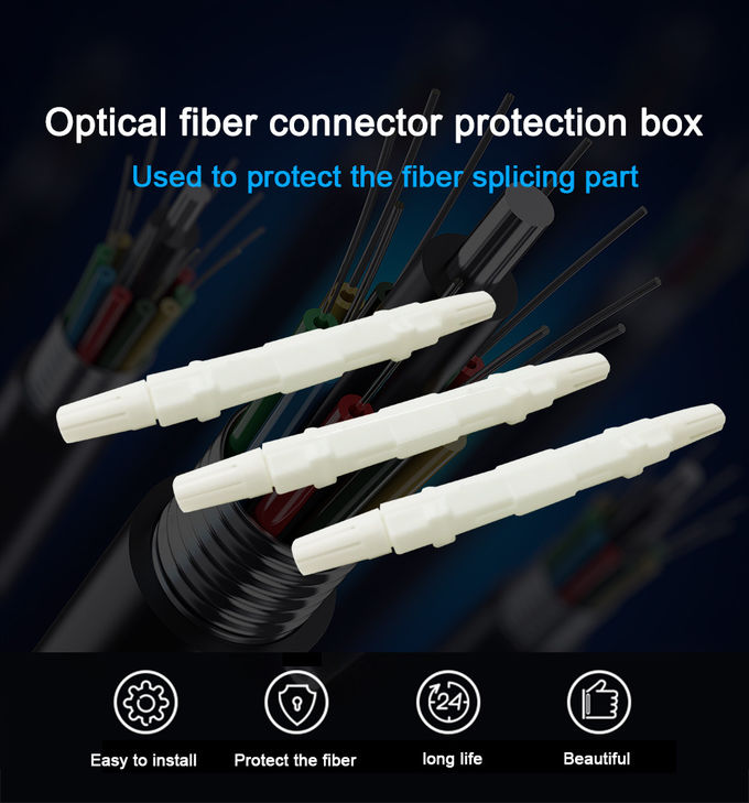 FTTH Drop Cable ISO9001 Fiber Optical Distribution Box ABS IP65 3