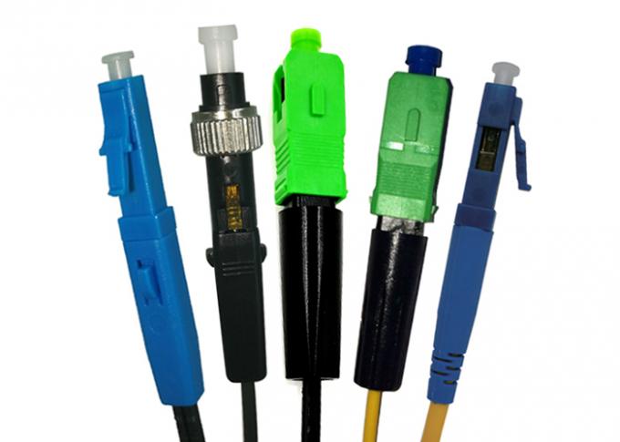 Fast Connector Fiber Optic 55mm SC APC Single Mode Fiber Connectors Couplers 10N 0