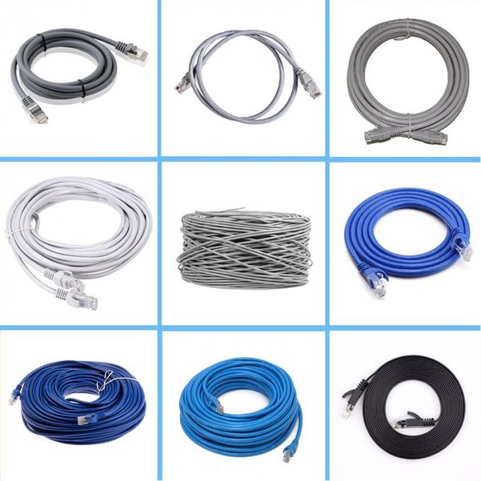 High Speed Copper Lan Cable Common Computer Cat6 Ethernet Cable Wires Used 0.505mm 0