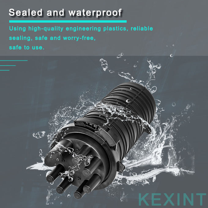 Waterproof IP68 288 Core FTTH Dome Fiber Optic Closure Telecom Operators High Quality 0