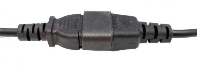 C13 C14 Power Cord Copper Lan Cable 1.5m Black 18AWG C19 C20 PDU IEC320 Certified 1