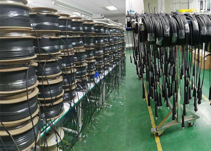 PDLC ODC ODVA Fiber Optic Armoured Cable Remote Radio Head cell Tower 7.0mm BBU RRU Non-metal 1