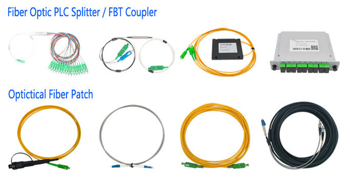 Divisor PLC de fibra óptica de 1,5 m, divisor de cable óptico sin conector 0