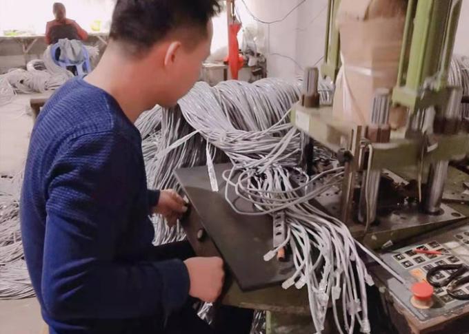 Commonly Used Copper Lan Cable Cat5e Cat 6 Security 1000N Tensile Strength 0