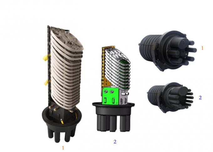 144 Core Fiber Optic Enclosure Dome Closure Outdoor MINI Waterproof IP68 3