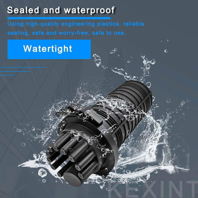 144 Core Fiber Optic Enclosure Dome Closure Outdoor MINI Waterproof IP68 0