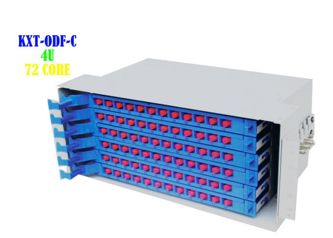 Cabinet 48 Port Ethernet Patch Panel Rj45 To Rj45 Cold Rolled Steel Plate 1