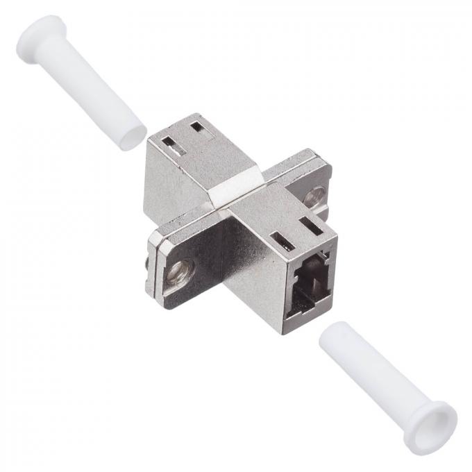 Adaptador de fibra FC a SC para telecomunicaciones Conexiones auxiliares Tipo Ahorro de espacio en el panel 0