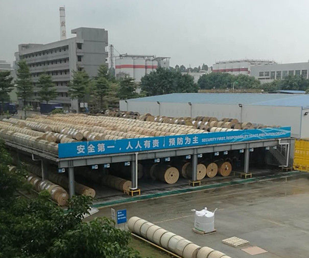 Overhead Electric Power ADSS Armored Fiber Optic Cable No Armoured Track Resistant Outer Sheath 2