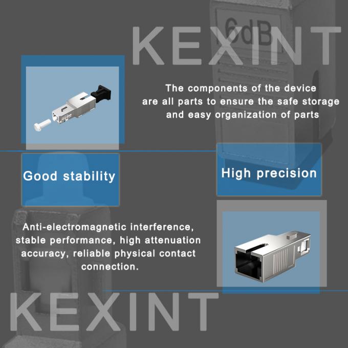 5DB Fiber Optic Attenuator Female To Male 6db Testing Equipment Support 1