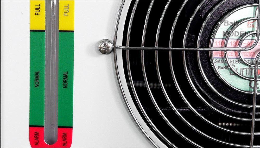 cooling fan & water level gauge cooling fan & water level gauge