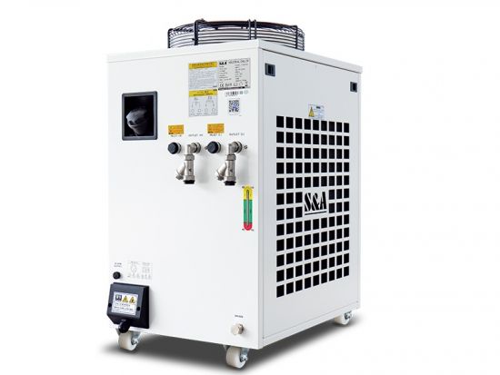 A industrial water chiller for DPSS, fiber, Co2 lasers – Endurance Lasers