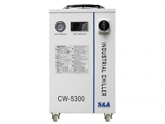 refroidisseur d'eau industriel pour cnc/laser graveur de refroidissement  par eau chaude cw-5200dg refroidisseur de refroidissement à eau chaude