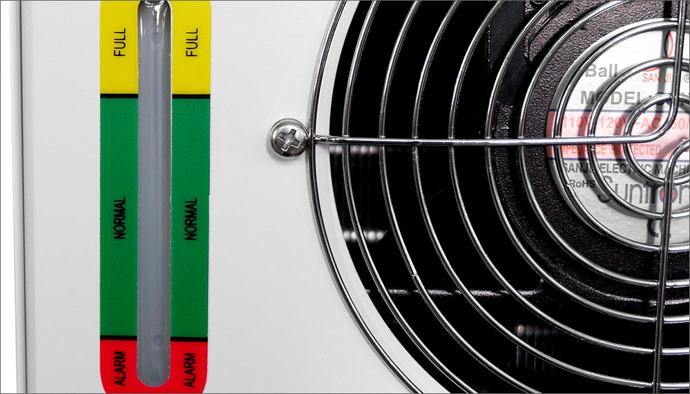 cooling fan & water level gauge cooling fan & water level gauge