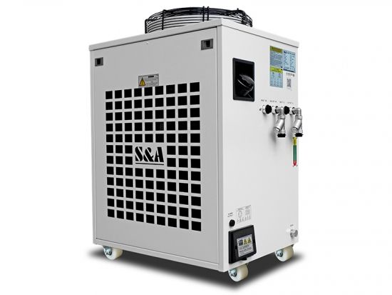 1000w laser source chiller with dual recirculating water system factory