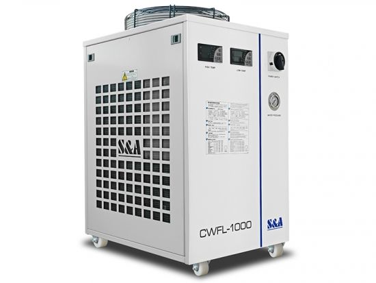 1000w laser source chiller with dual recirculating water system company