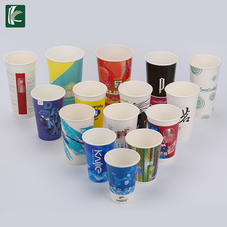 Custom disposable paper cup for pepsi