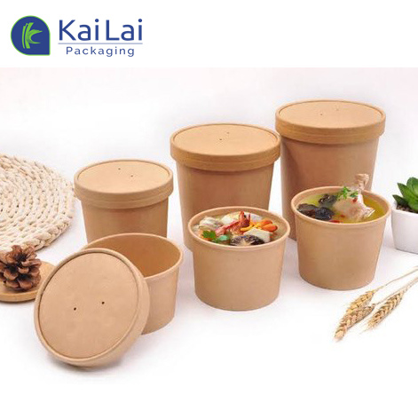 KaiLai Packaging - Envase de comida compostable para llevar Envasado de  ensalada Envases de comida caliente Envase