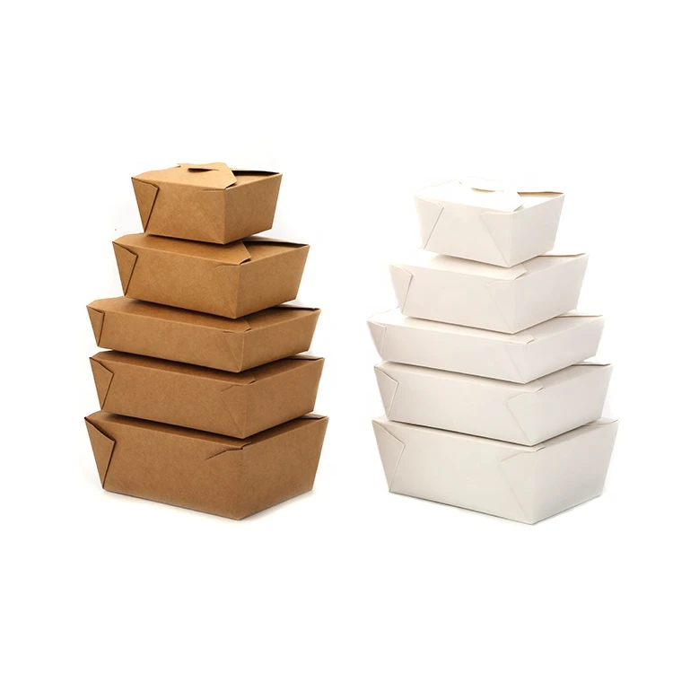 Boîte cubique d'emballage blanche en carton éco 10 cm