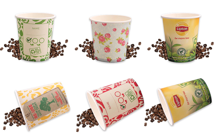 Espresso cups lid plastic cup paper cup with lid