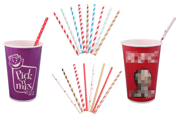 2020 Hot sale 5.2mm 6mm 6.2mm biodegradable paper drinking straw paper straw