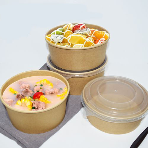 KaiLai Packaging Takeaway food packaging disposable paper salad bowl ...