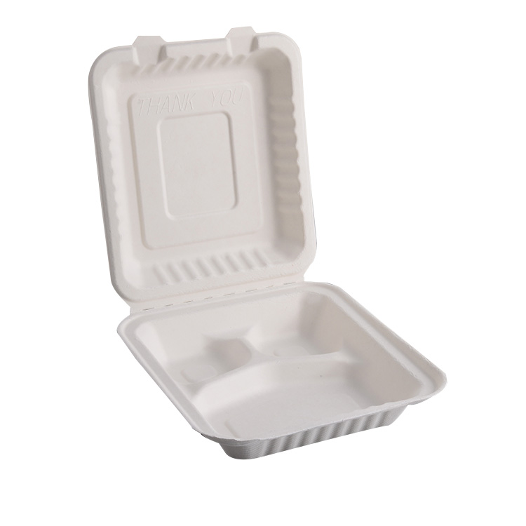 KaiLai Packaging - Food use biodegradable bagasse take out box Bagasse Box