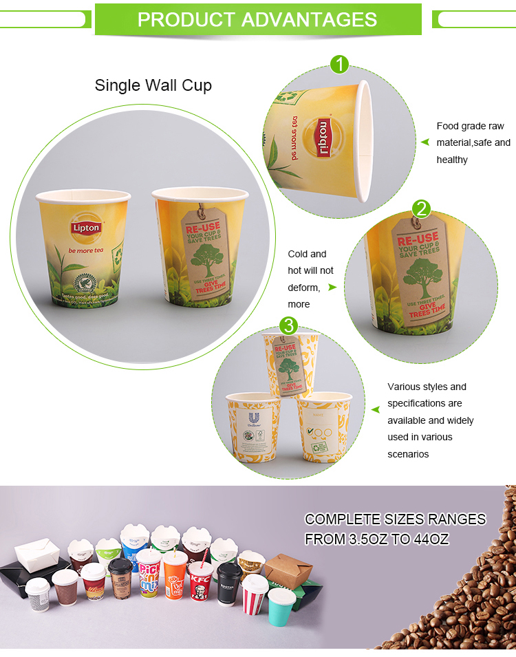 Espresso cups lid plastic cup paper cup with lid