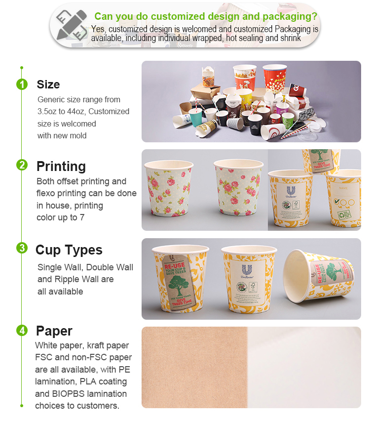 Espresso cups lid plastic cup paper cup with lid