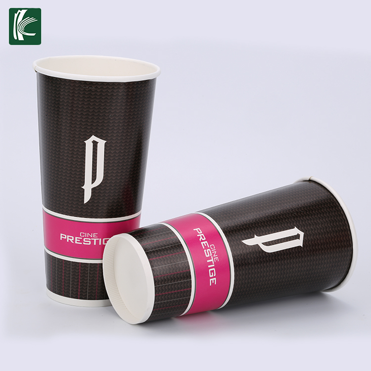 Custom disposable paper cup for pepsi