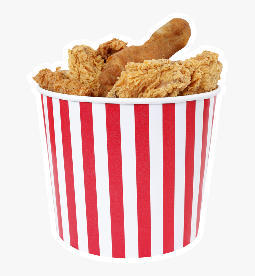 KaiLai Packaging - Disposable take away paper fried chicken bucket / cup  with lid Fried Chicken Bucket