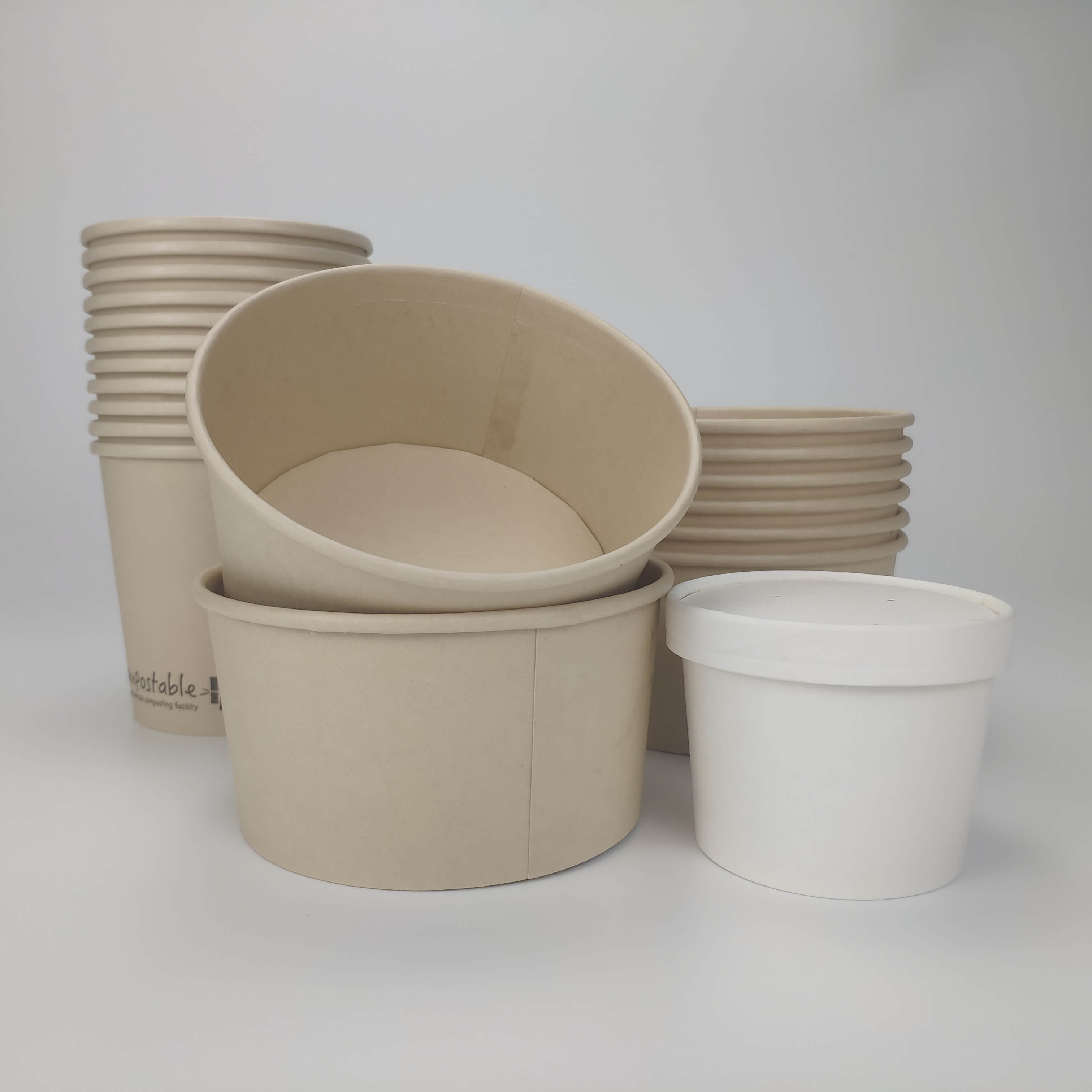 KaiLai Packaging Takeaway food packaging disposable paper salad bowl ...