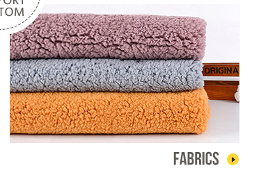 Fashion cheap price customized knitted plush quilted fleece jacquard fabric